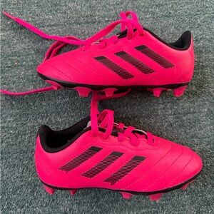 Adidas Pink Soccer Cleats size 11 girls
